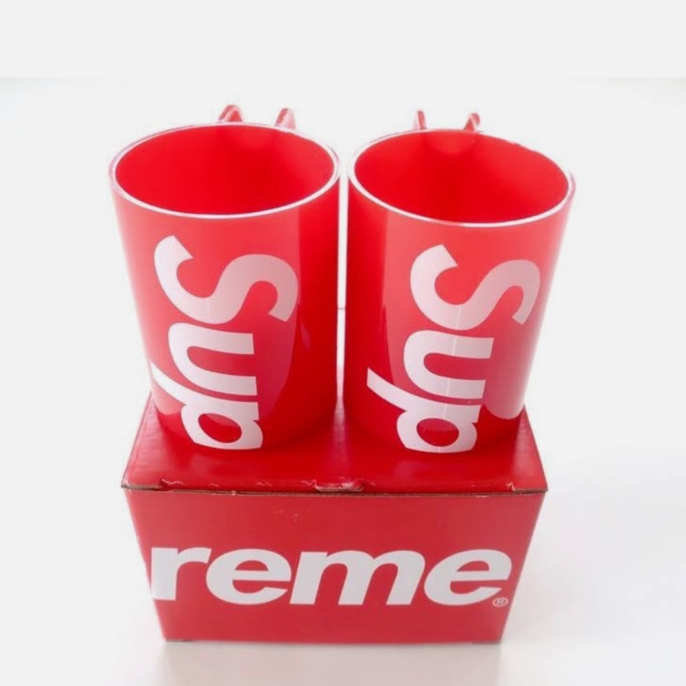 Brand New In Box - Supreme Heller Mugs (Set of 2)